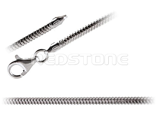 Strieborná retiazka RL123-60cm Ag925, 17g